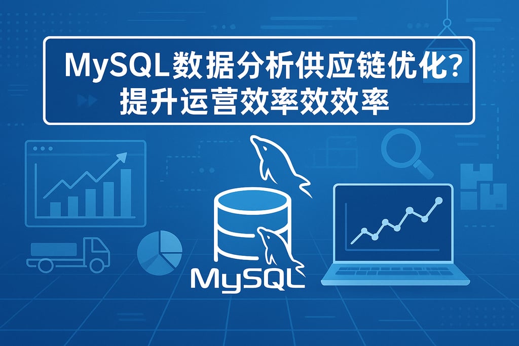 mysql数据分析如何支持供应链优化？提升运营效率