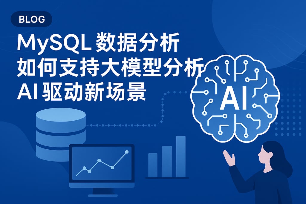 mysql数据分析如何支持大模型分析？AI驱动新场景