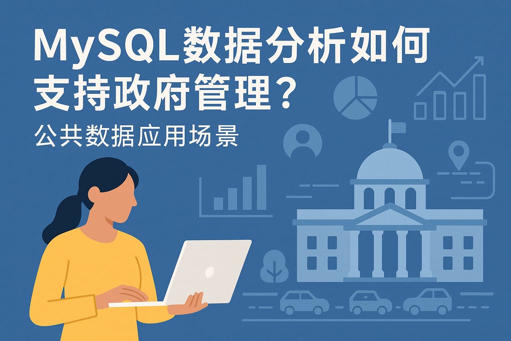mysql数据分析如何支持政府管理？公共数据应用场景