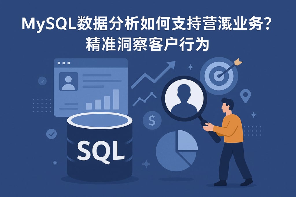 mysql数据分析如何支持营销业务？精准洞察客户行为