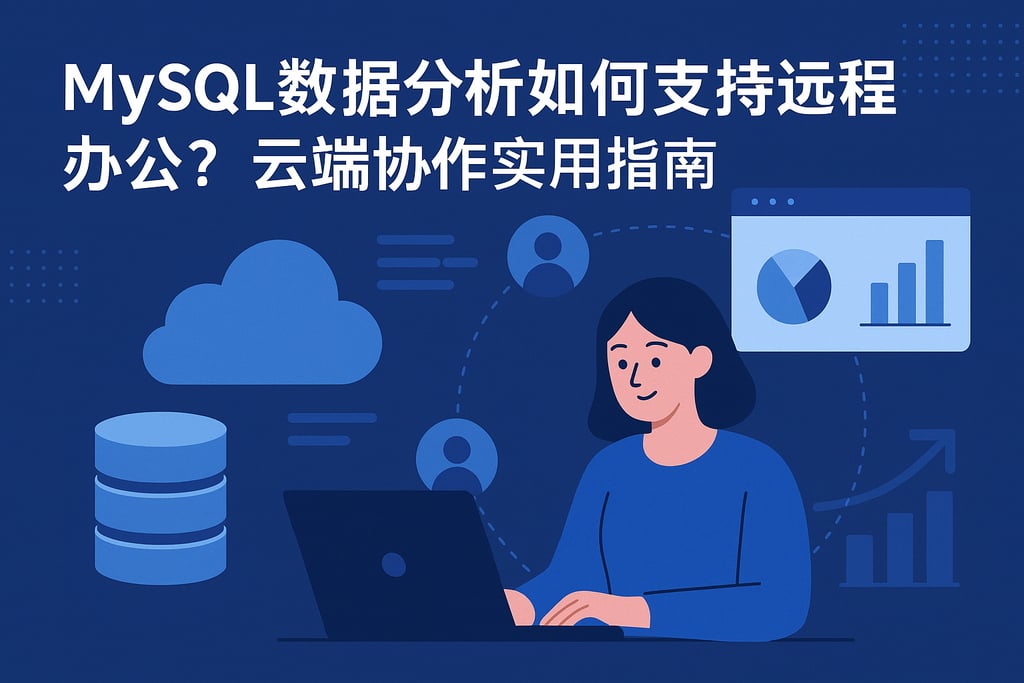 mysql数据分析如何支持远程办公？云端协作实用指南