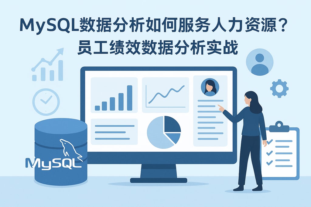 mysql数据分析如何服务人力资源？员工绩效数据分析实战