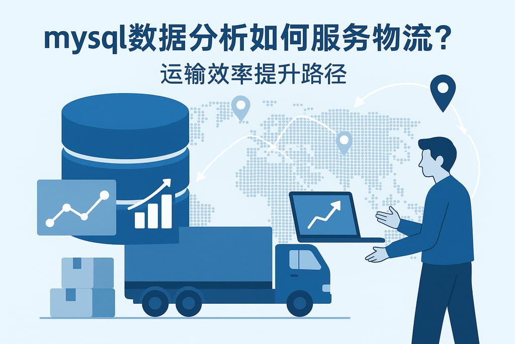 mysql数据分析如何服务物流？运输效率提升路径