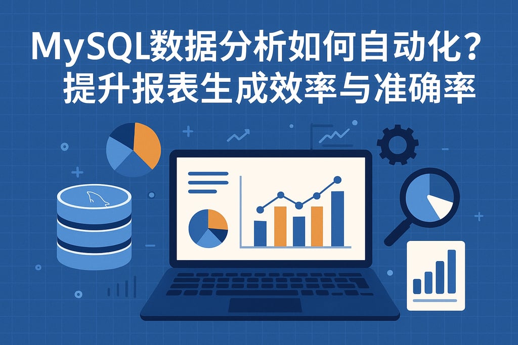 mysql数据分析如何自动化？提升报表生成效率与准确率