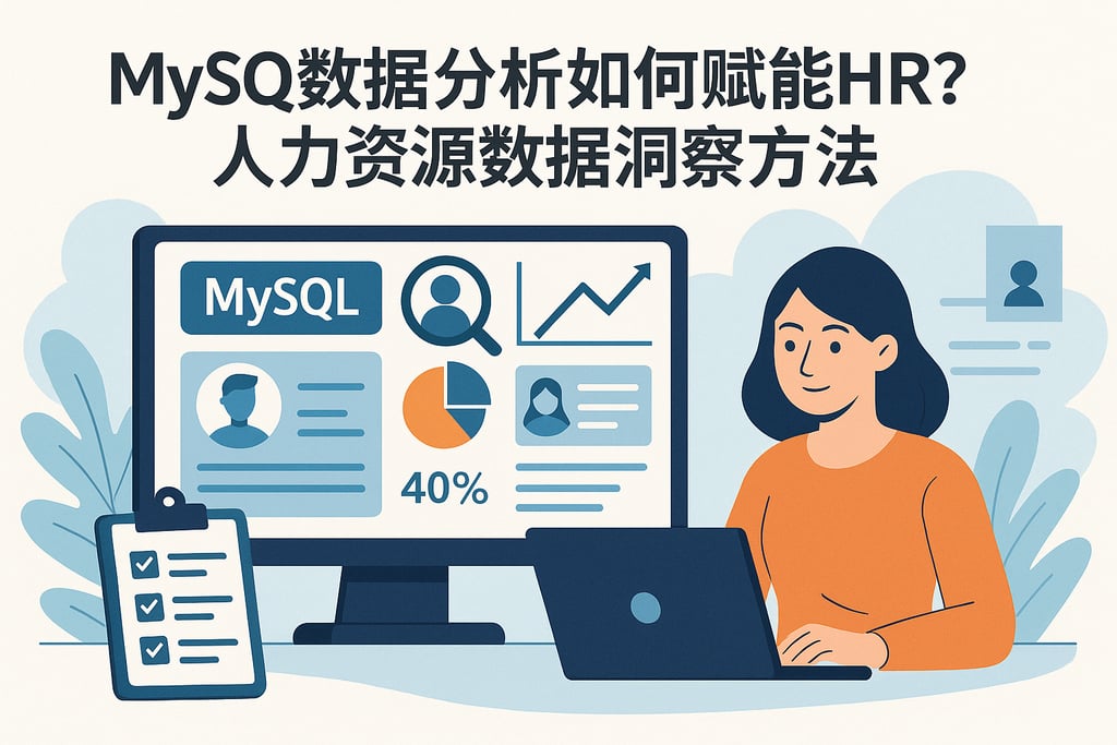 mysql数据分析如何赋能HR？人力资源数据洞察方法
