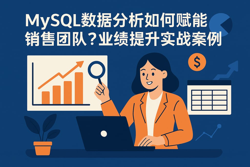 mysql数据分析如何赋能销售团队？业绩提升实战案例