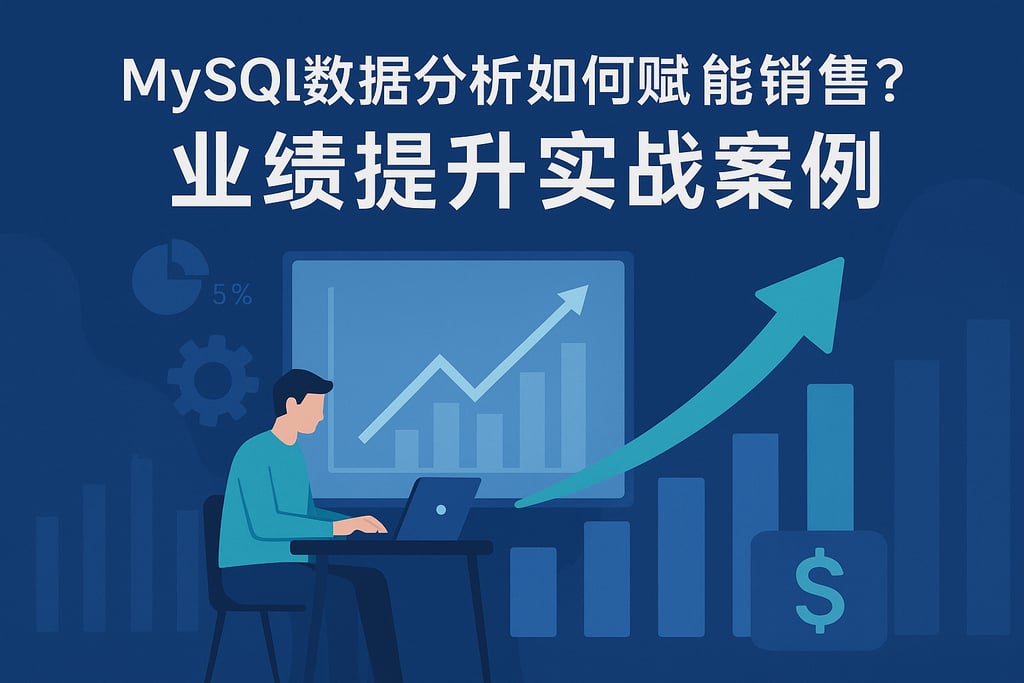mysql数据分析如何赋能销售？业绩提升实战案例
