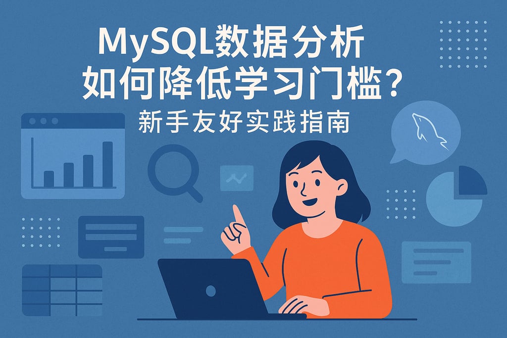 mysql数据分析如何降低学习门槛？新手友好实践指南