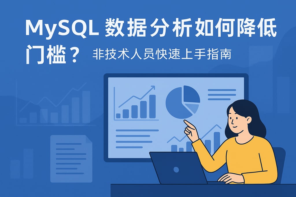 mysql数据分析如何降低门槛？非技术人员快速上手指南