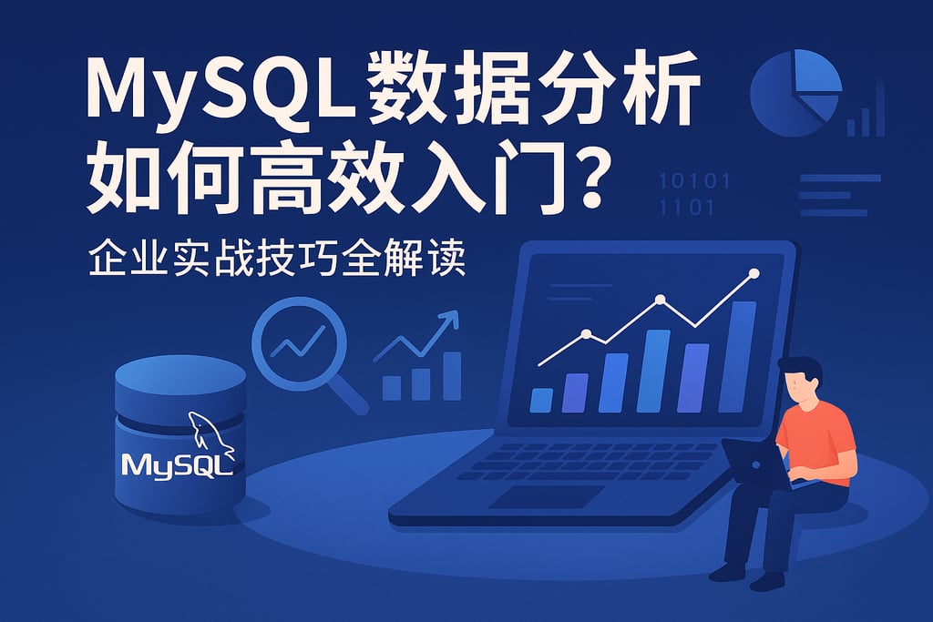 mysql数据分析如何高效入门？企业实战技巧全解读