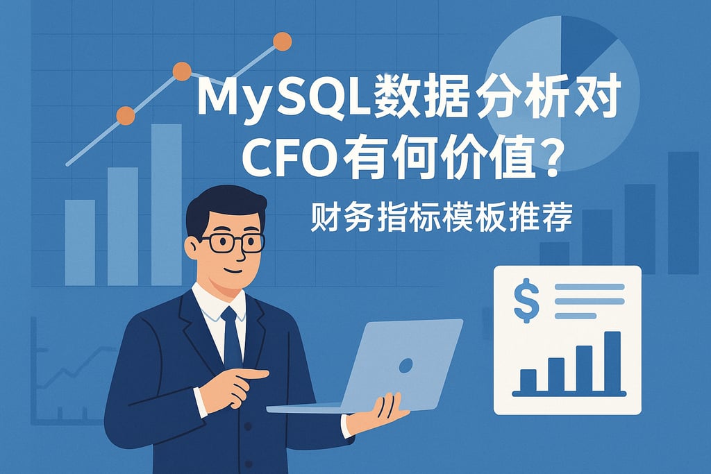 mysql数据分析对CFO有何价值？财务指标模板推荐