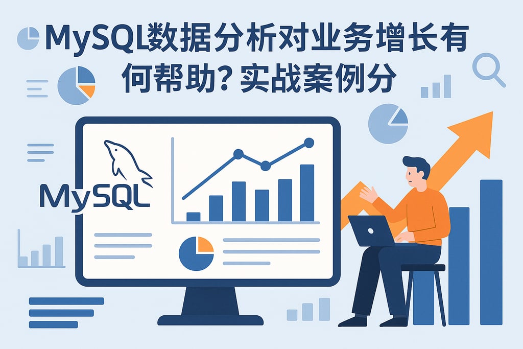 mysql数据分析对业务增长有何帮助？实战案例分享