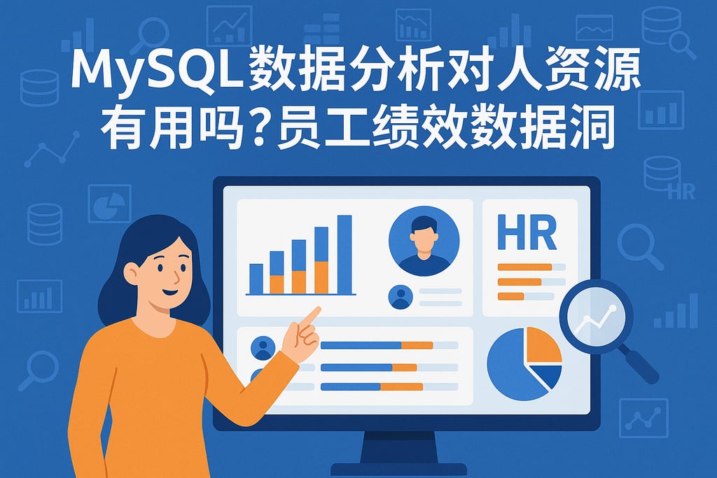 mysql数据分析对人力资源有用吗？员工绩效数据洞察