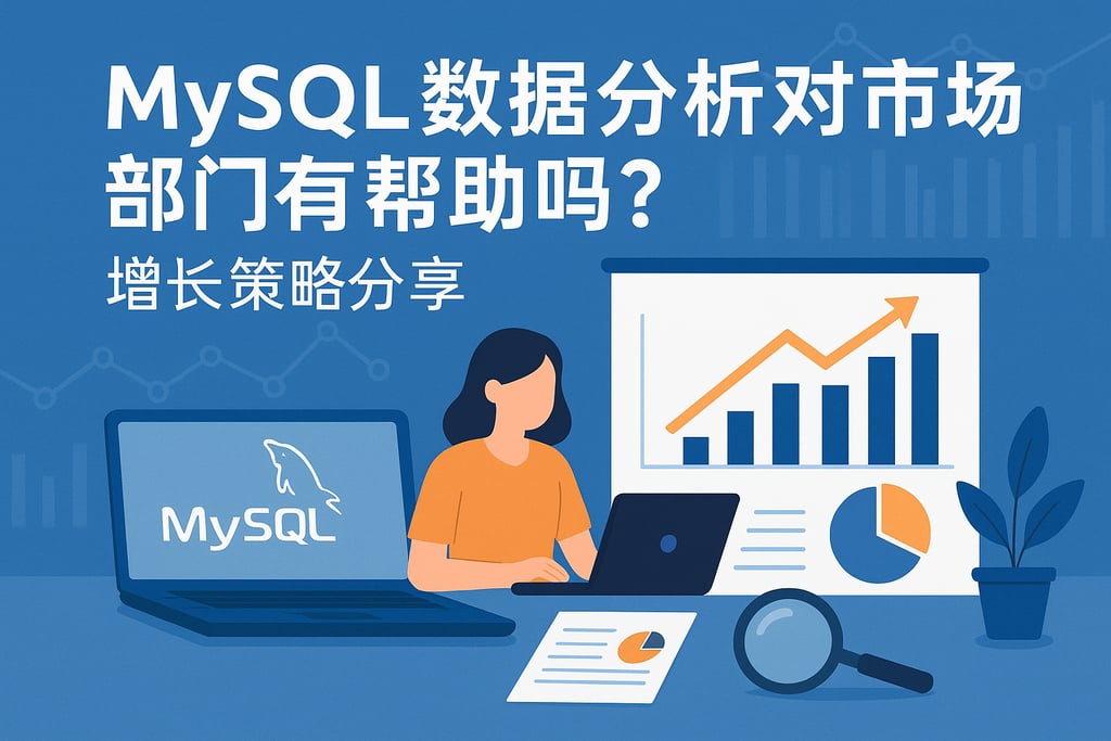 mysql数据分析对市场部门有帮助吗？增长策略分享