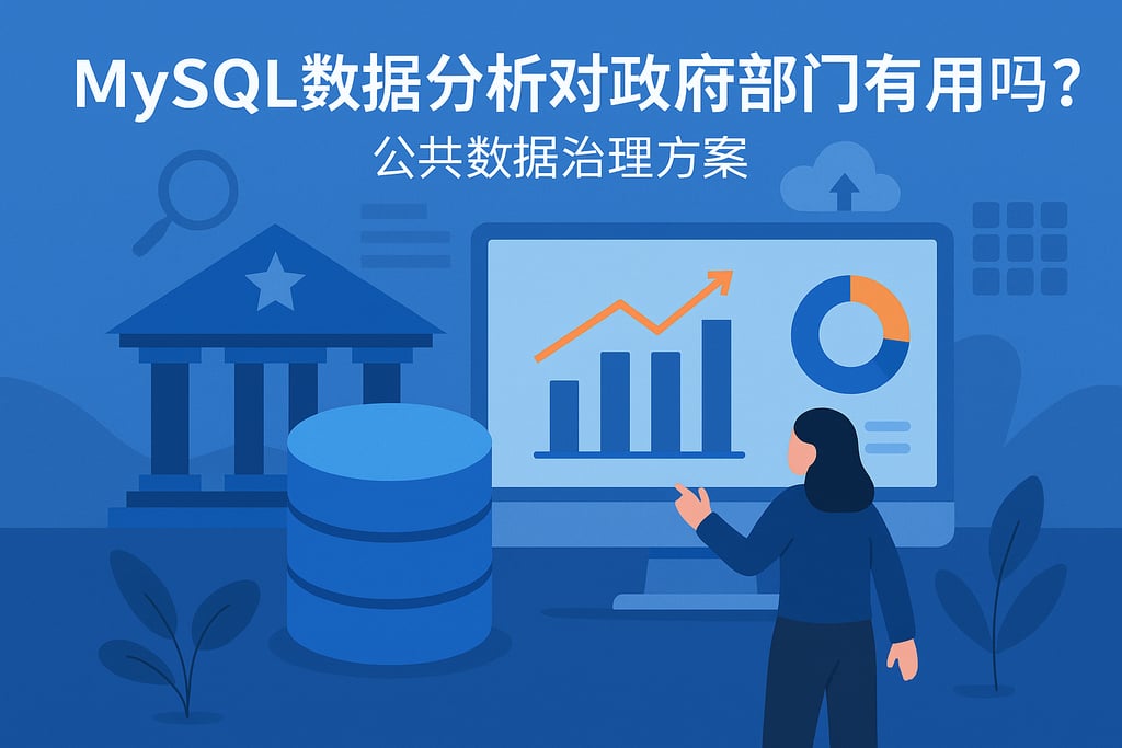 mysql数据分析对政府部门有用吗？公共数据治理方案