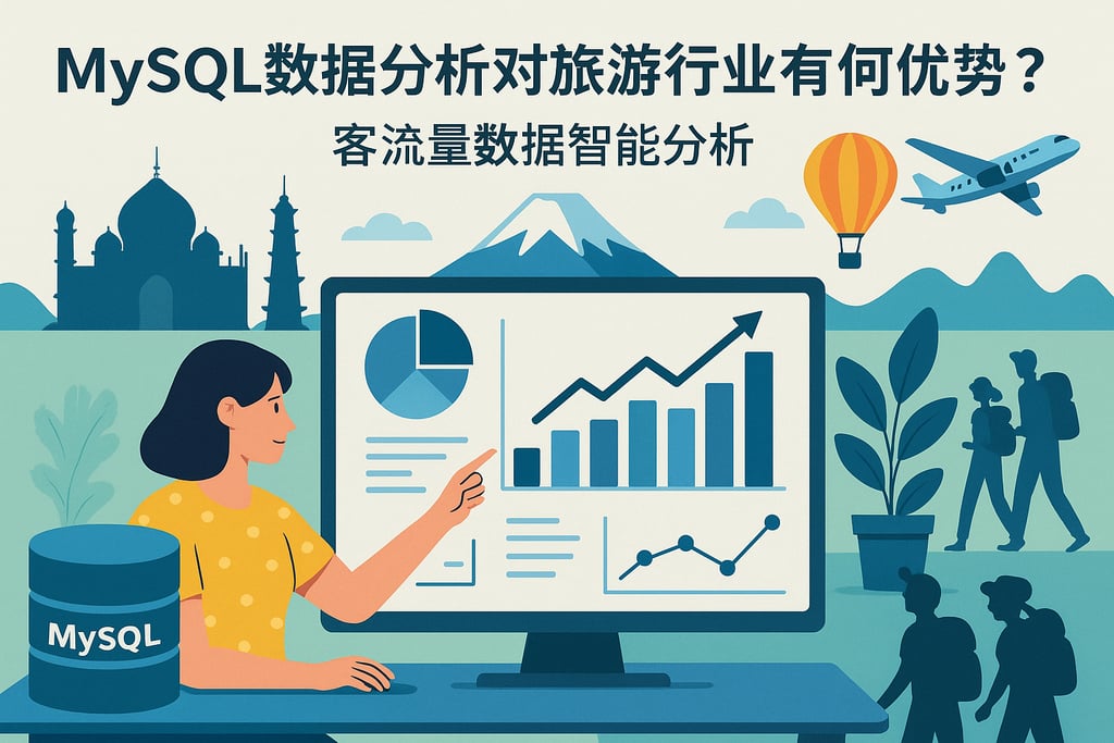mysql数据分析对旅游行业有何优势？客流量数据智能分析