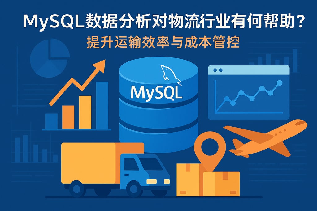 mysql数据分析对物流行业有何帮助？提升运输效率与成本管控