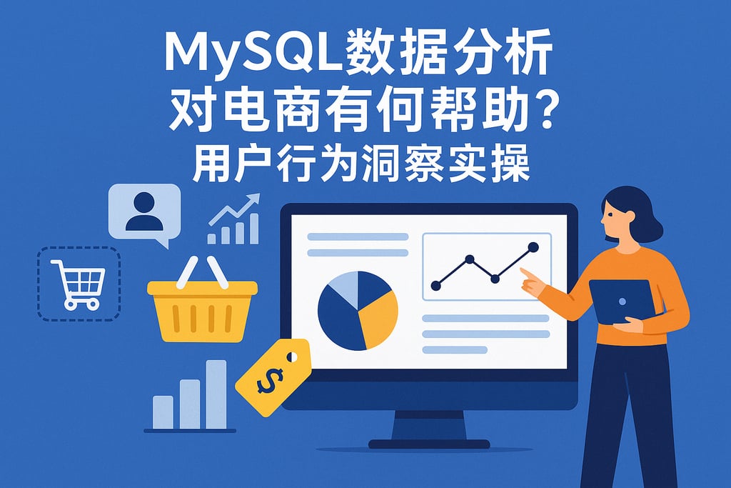 mysql数据分析对电商有何帮助？用户行为洞察实操