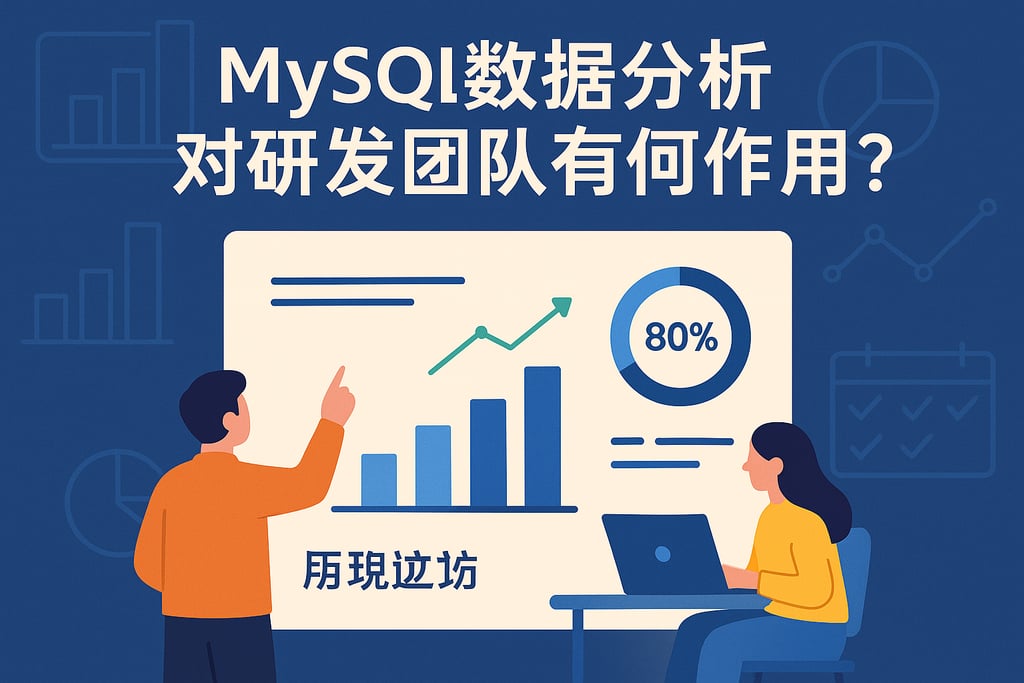 mysql数据分析对研发团队有何作用？项目进度数据可视化