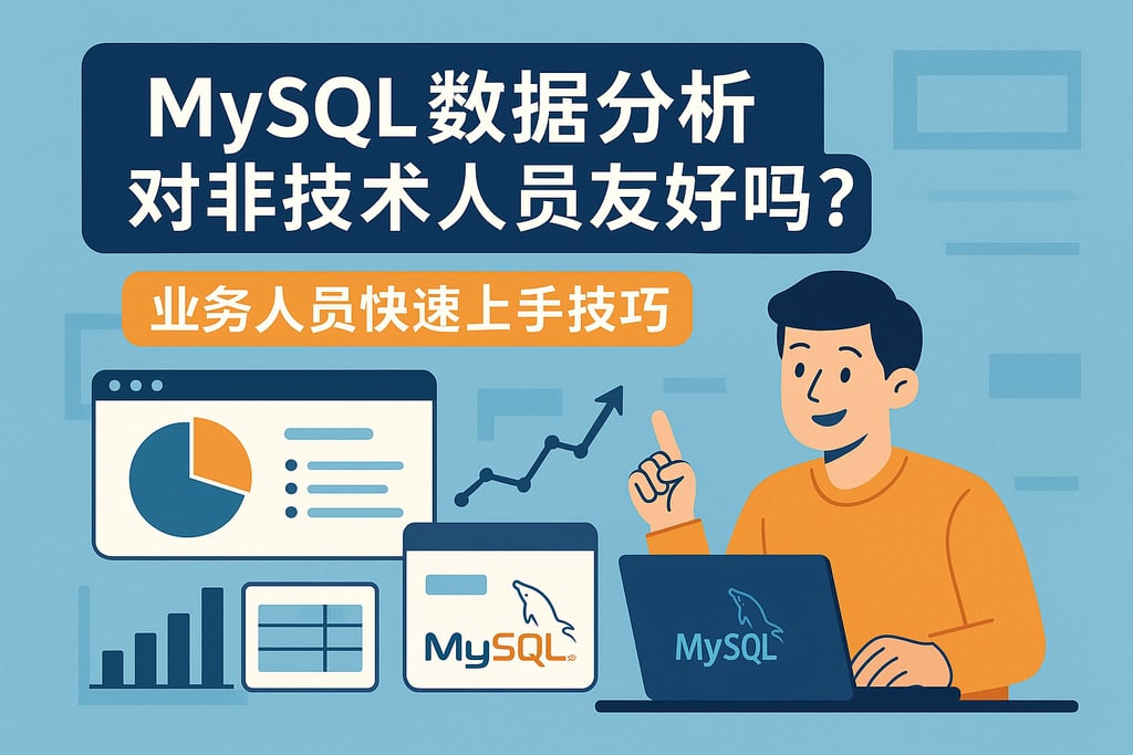 mysql数据分析对非技术人员友好吗？业务人员快速上手技巧