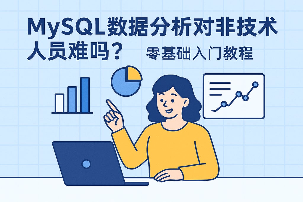 mysql数据分析对非技术人员难吗？零基础入门教程