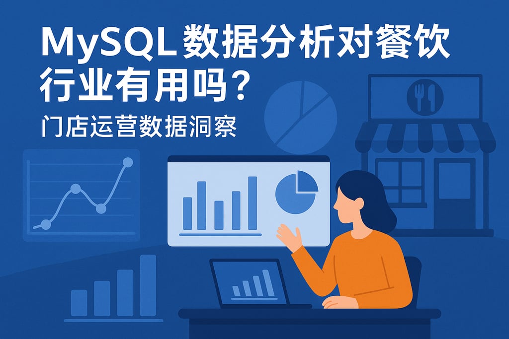 mysql数据分析对餐饮行业有用吗？门店运营数据洞察