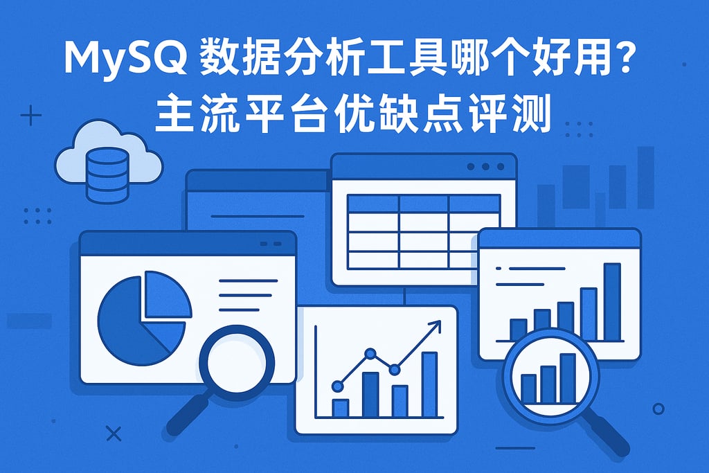 mysql数据分析工具哪个好用？主流平台优缺点评测