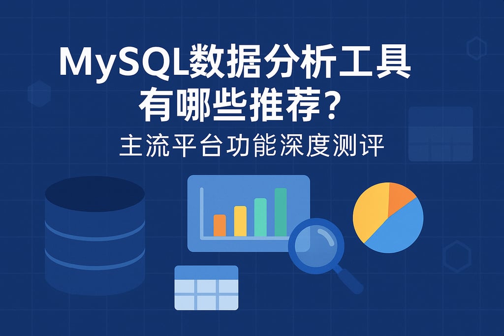 mysql数据分析工具有哪些推荐？主流平台功能深度测评