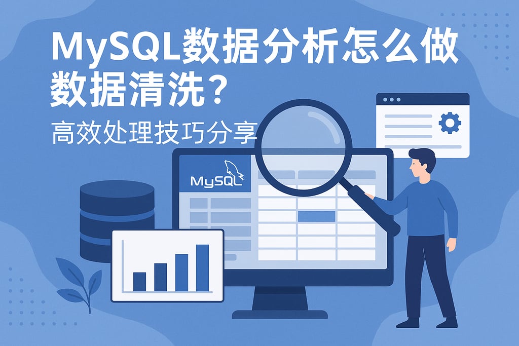 mysql数据分析怎么做数据清洗？高效处理技巧分享