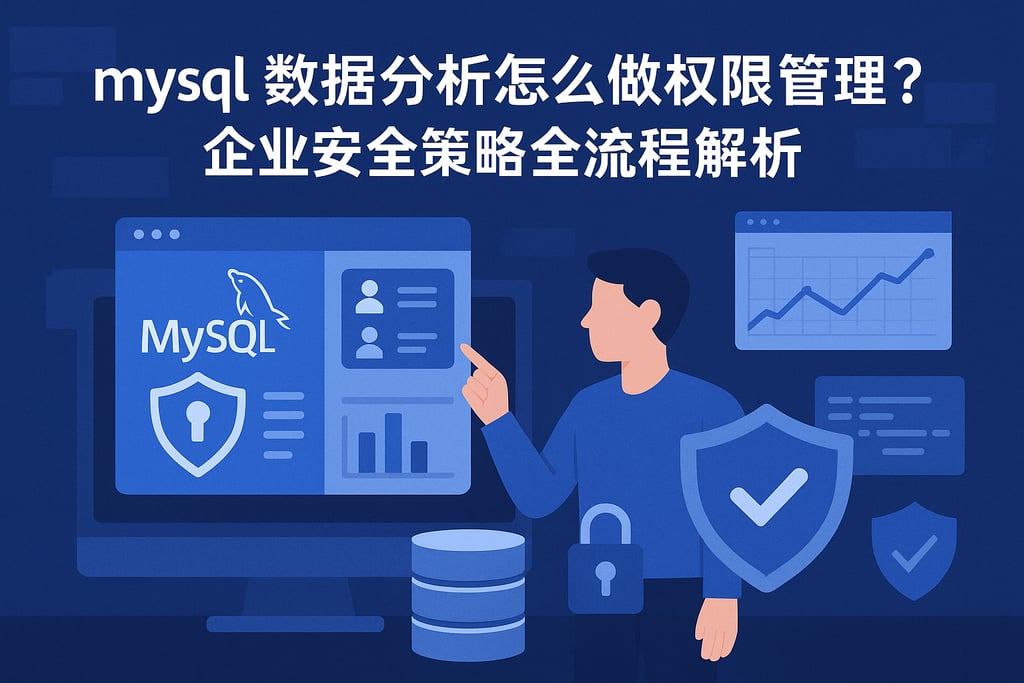 mysql数据分析怎么做权限管理？企业安全策略全流程解析
