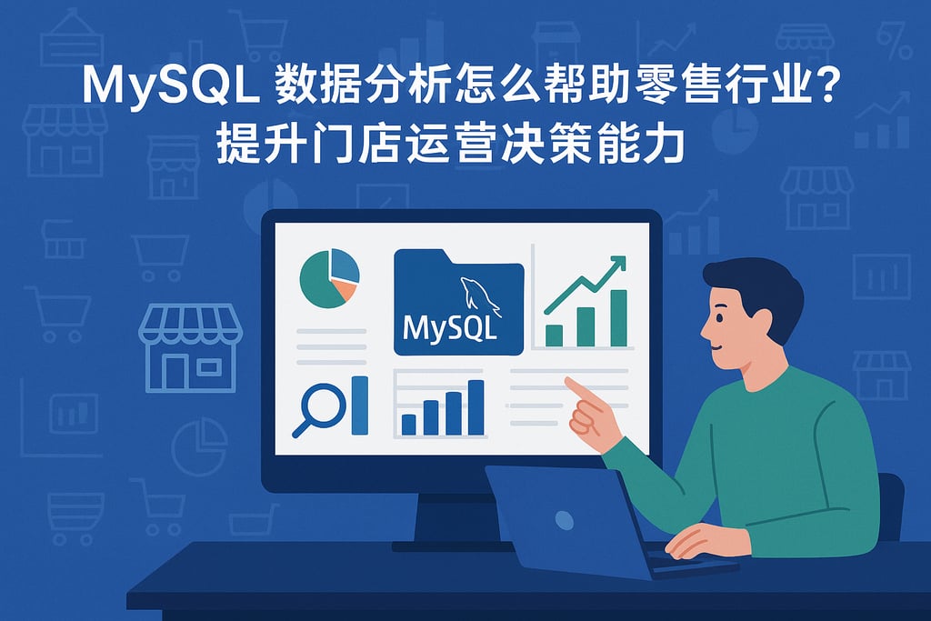 mysql数据分析怎么帮助零售行业？提升门店运营决策能力