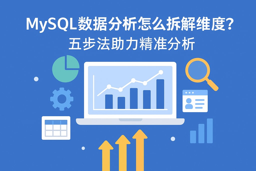 mysql数据分析怎么拆解维度？五步法助力精准分析