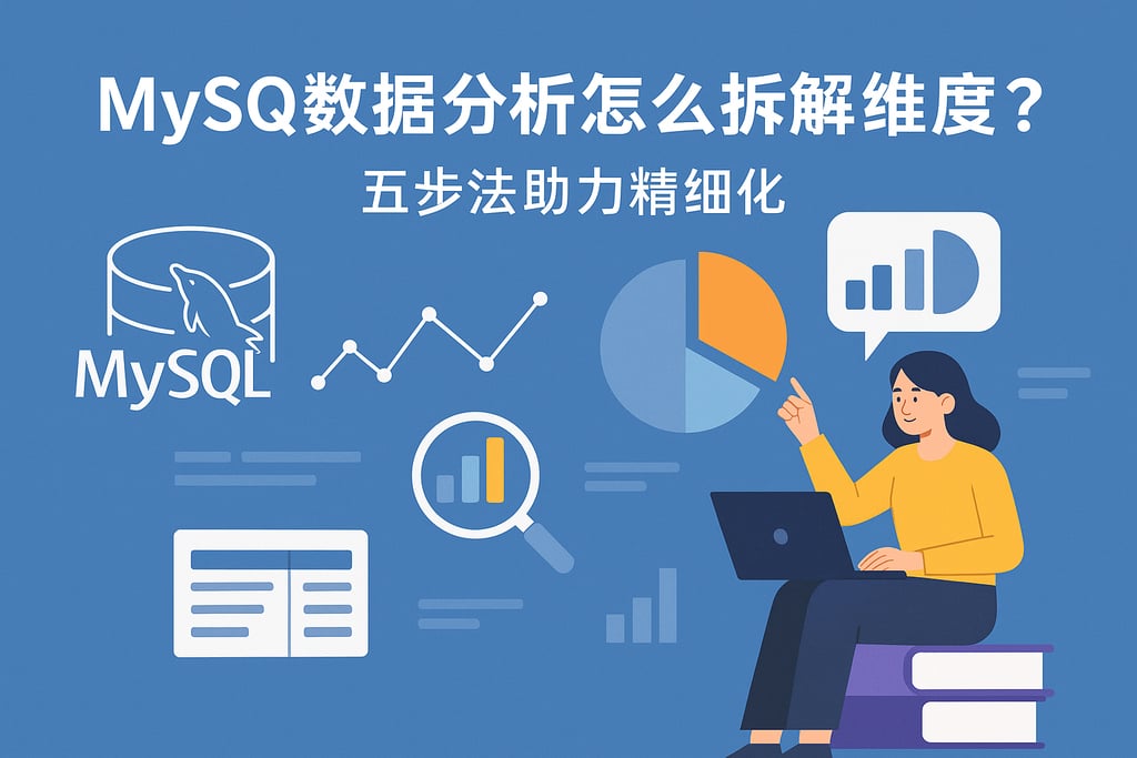 mysql数据分析怎么拆解维度？五步法助力精细化