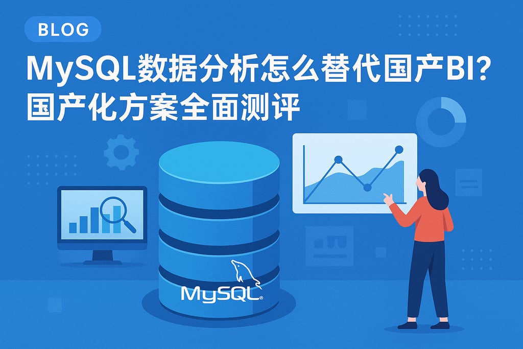 mysql数据分析怎么替代国产BI？国产化方案全面测评