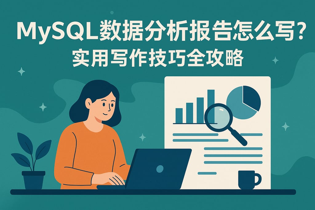 mysql数据分析报告怎么写？实用写作技巧全攻略