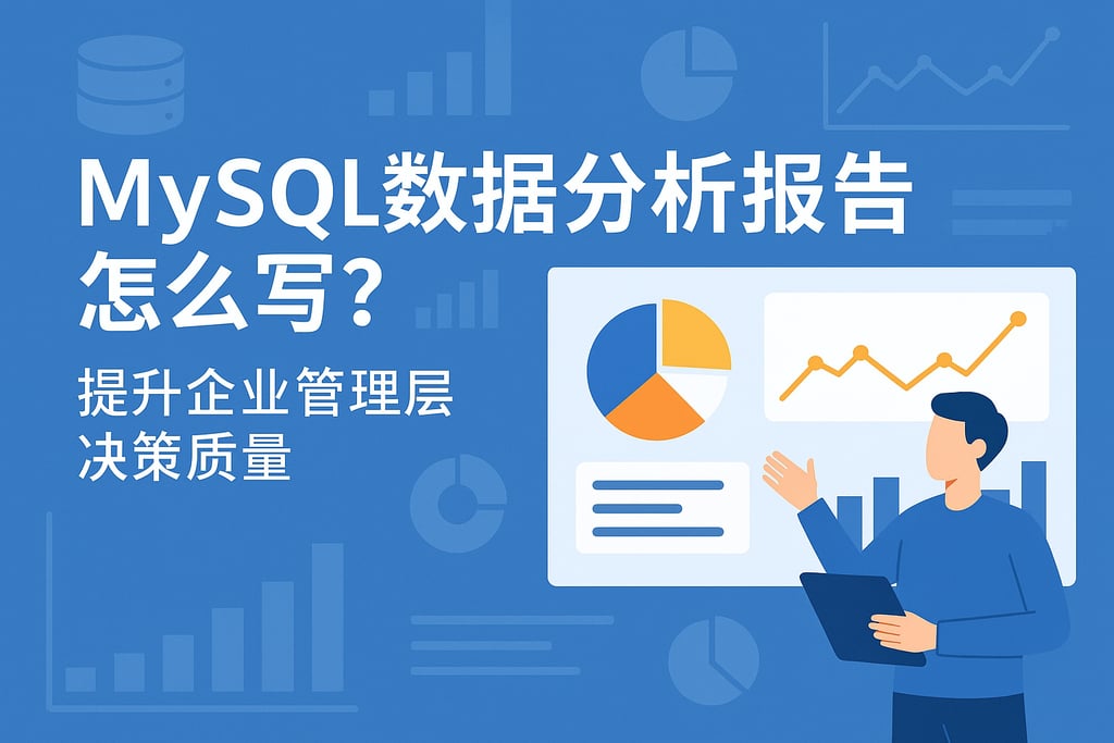 mysql数据分析报告怎么写？提升企业管理层决策质量