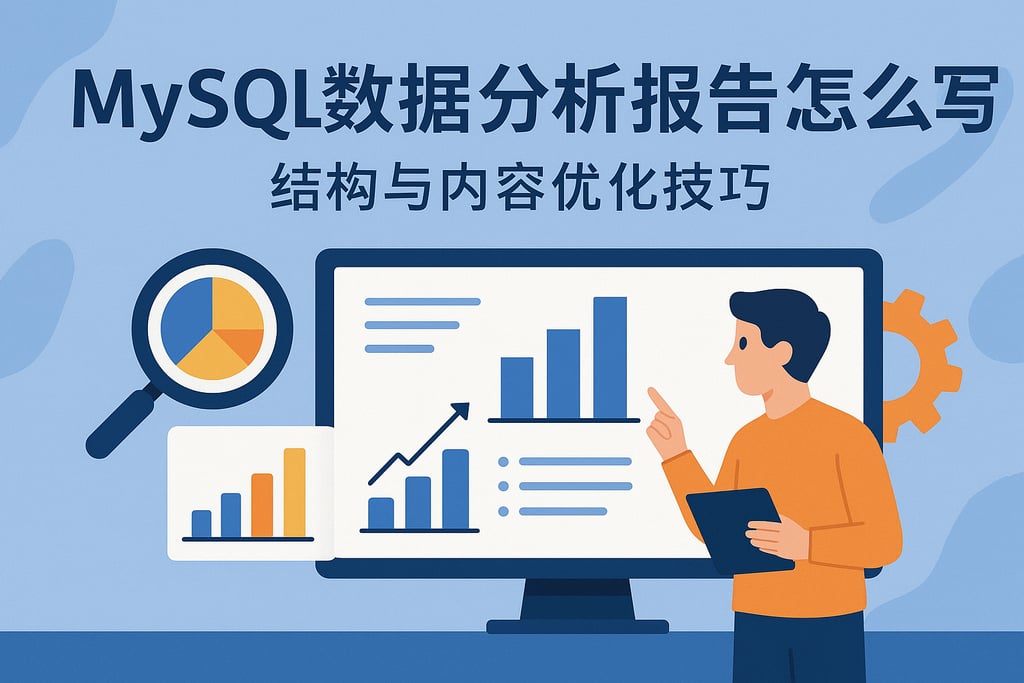 mysql数据分析报告怎么写？结构与内容优化技巧