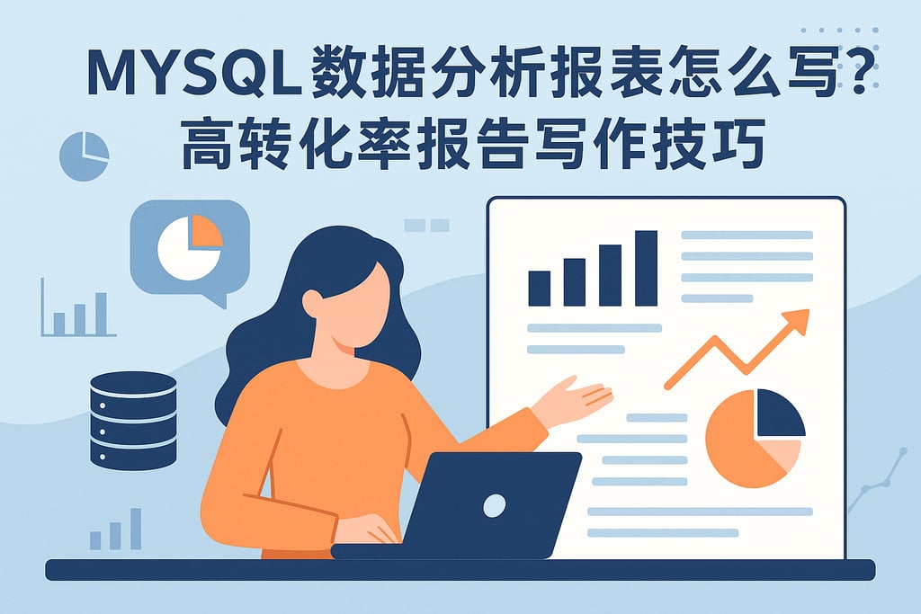 mysql数据分析报表怎么写？高转化率报告写作技巧