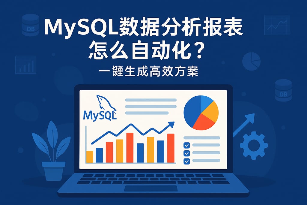 mysql数据分析报表怎么自动化？一键生成高效方案