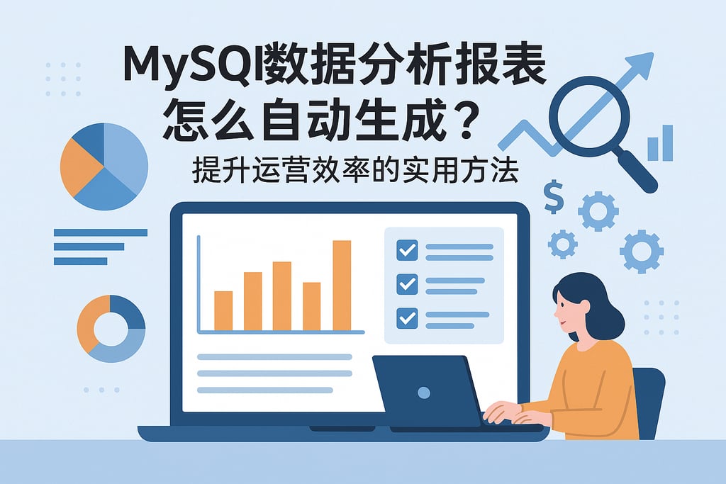 mysql数据分析报表怎么自动生成？提升运营效率的实用方法
