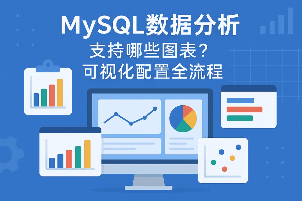 mysql数据分析支持哪些图表？可视化配置全流程