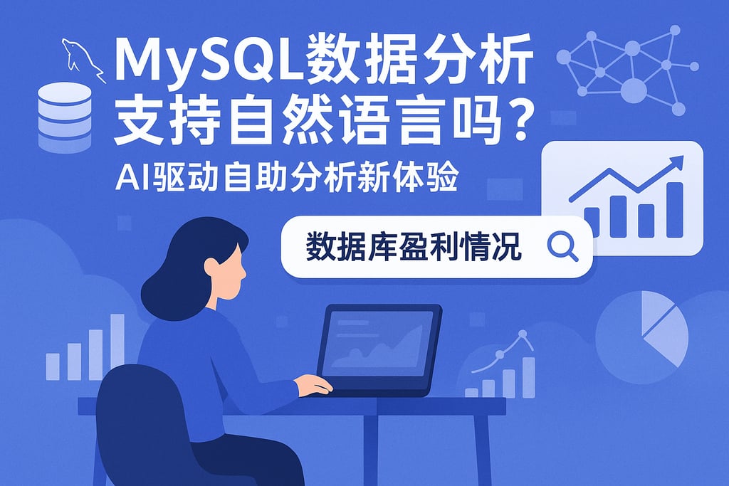 mysql数据分析支持自然语言吗？AI驱动自助分析新体验