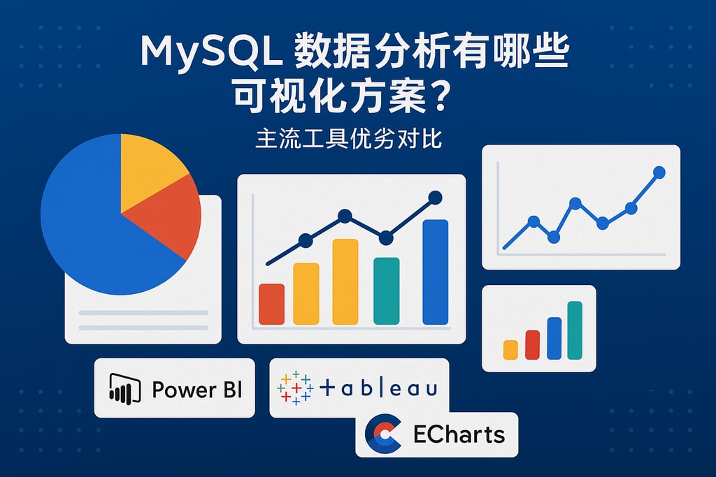 mysql数据分析有哪些可视化方案？主流工具优劣对比