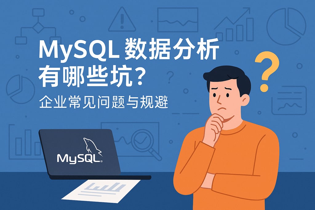 mysql数据分析有哪些坑？企业常见问题与规避