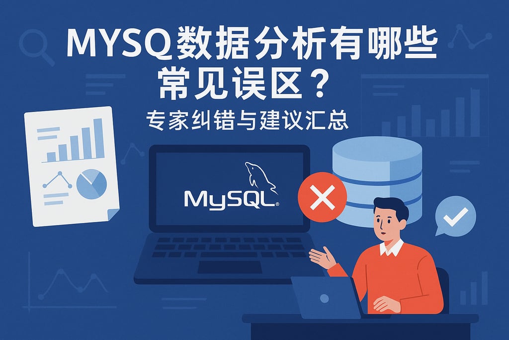 mysql数据分析有哪些常见误区？专家纠错与建议汇总