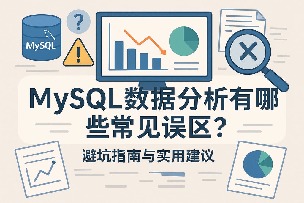 mysql数据分析有哪些常见误区？避坑指南与实用建议