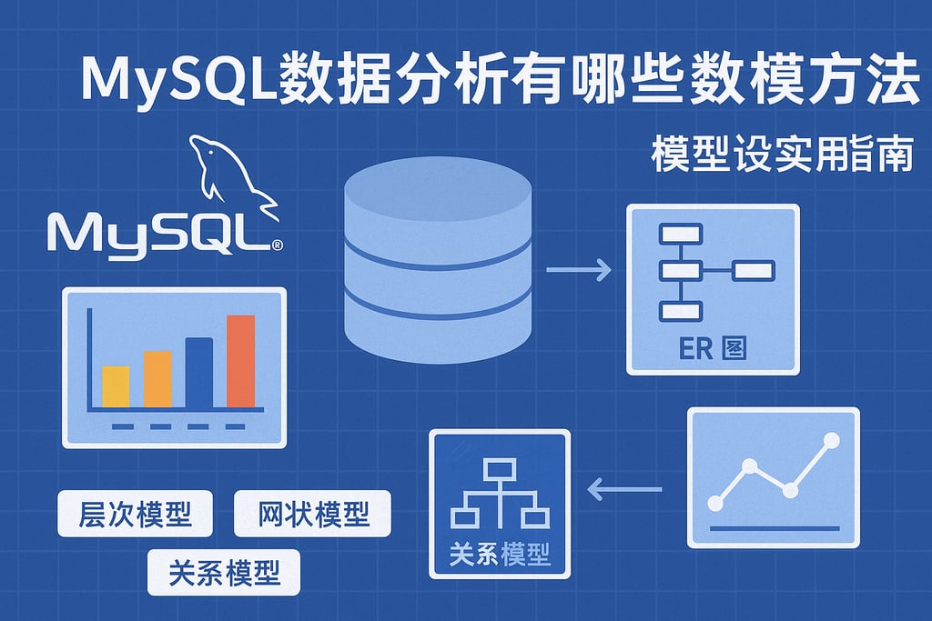 mysql数据分析有哪些数据建模方法？模型设计实用指南