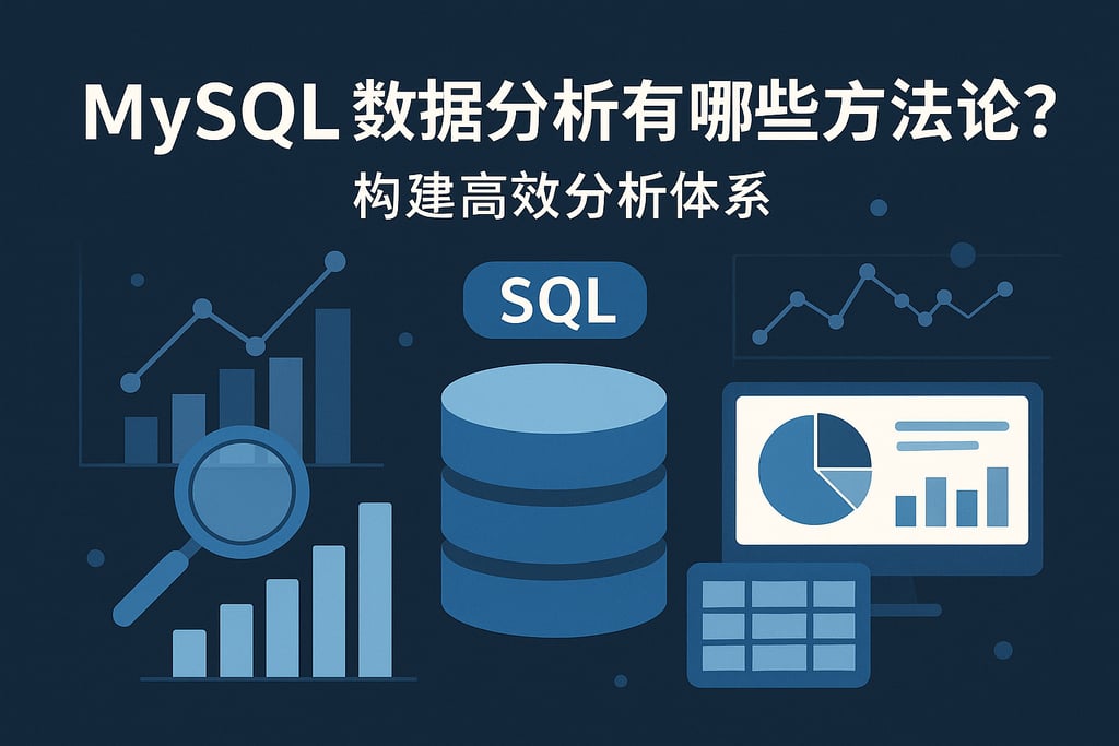 mysql数据分析有哪些方法论？构建高效分析体系