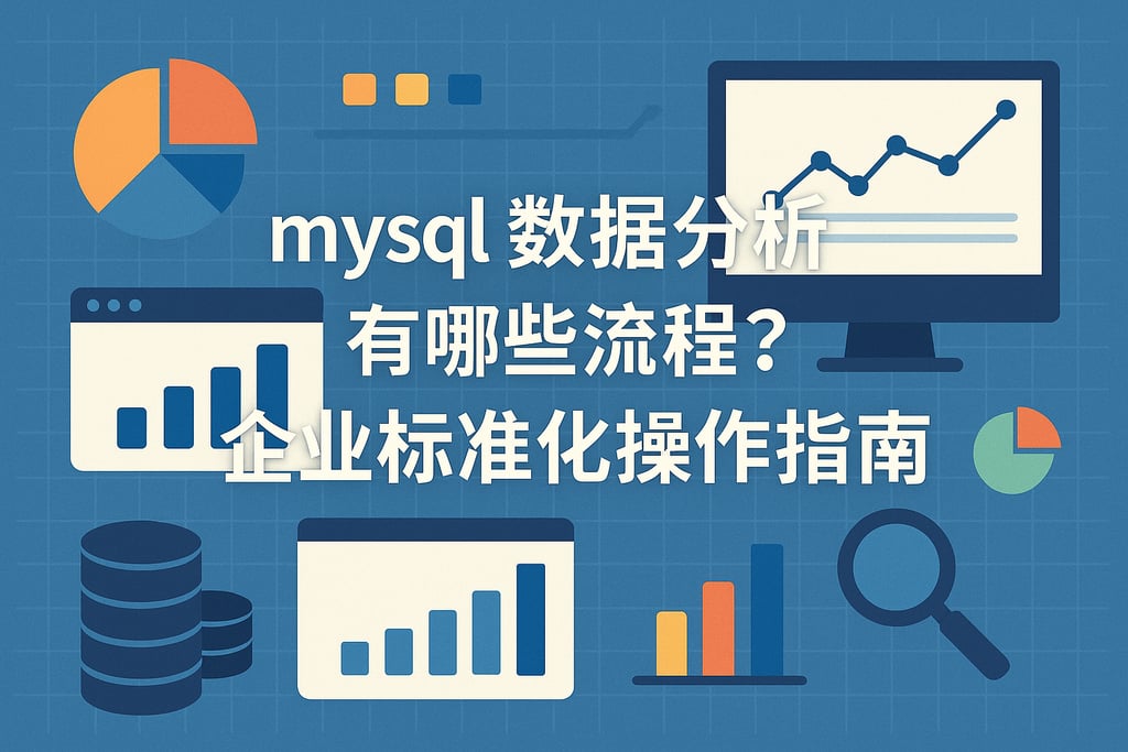 mysql数据分析有哪些流程？企业标准化操作指南