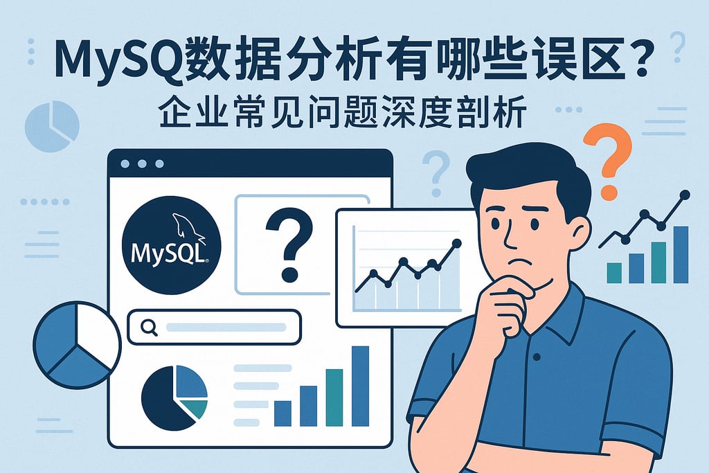 mysql数据分析有哪些误区？企业常见问题深度剖析。